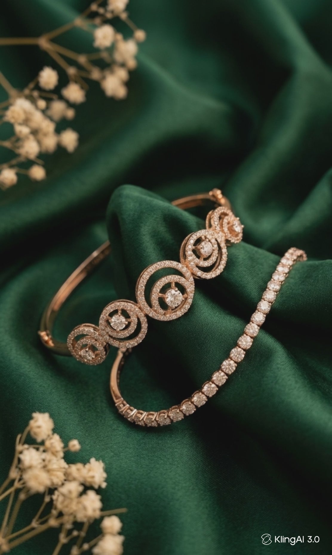 Orbit Natural Diamond Bangle Duo